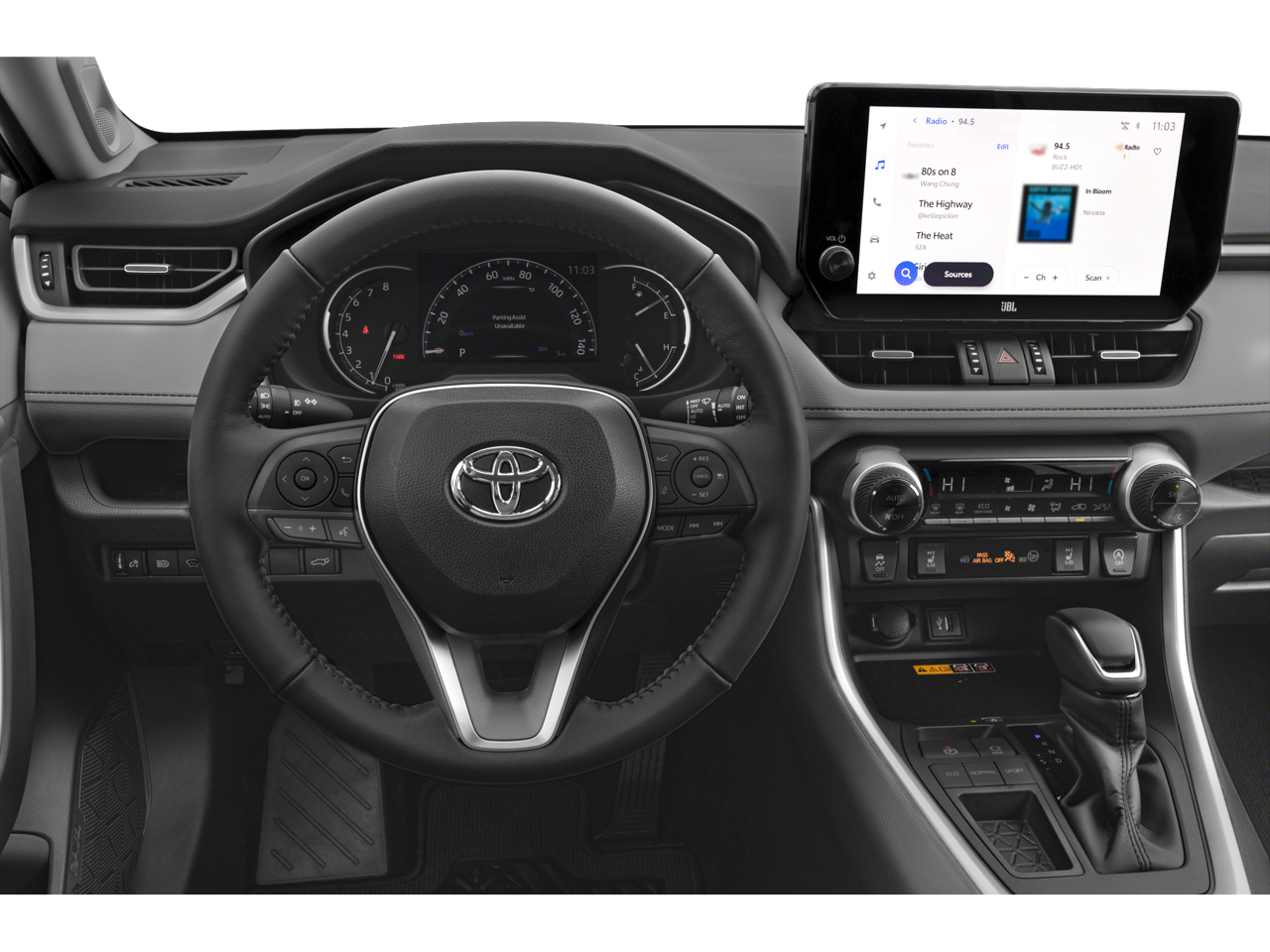 2024 Toyota RAV4 — interior view