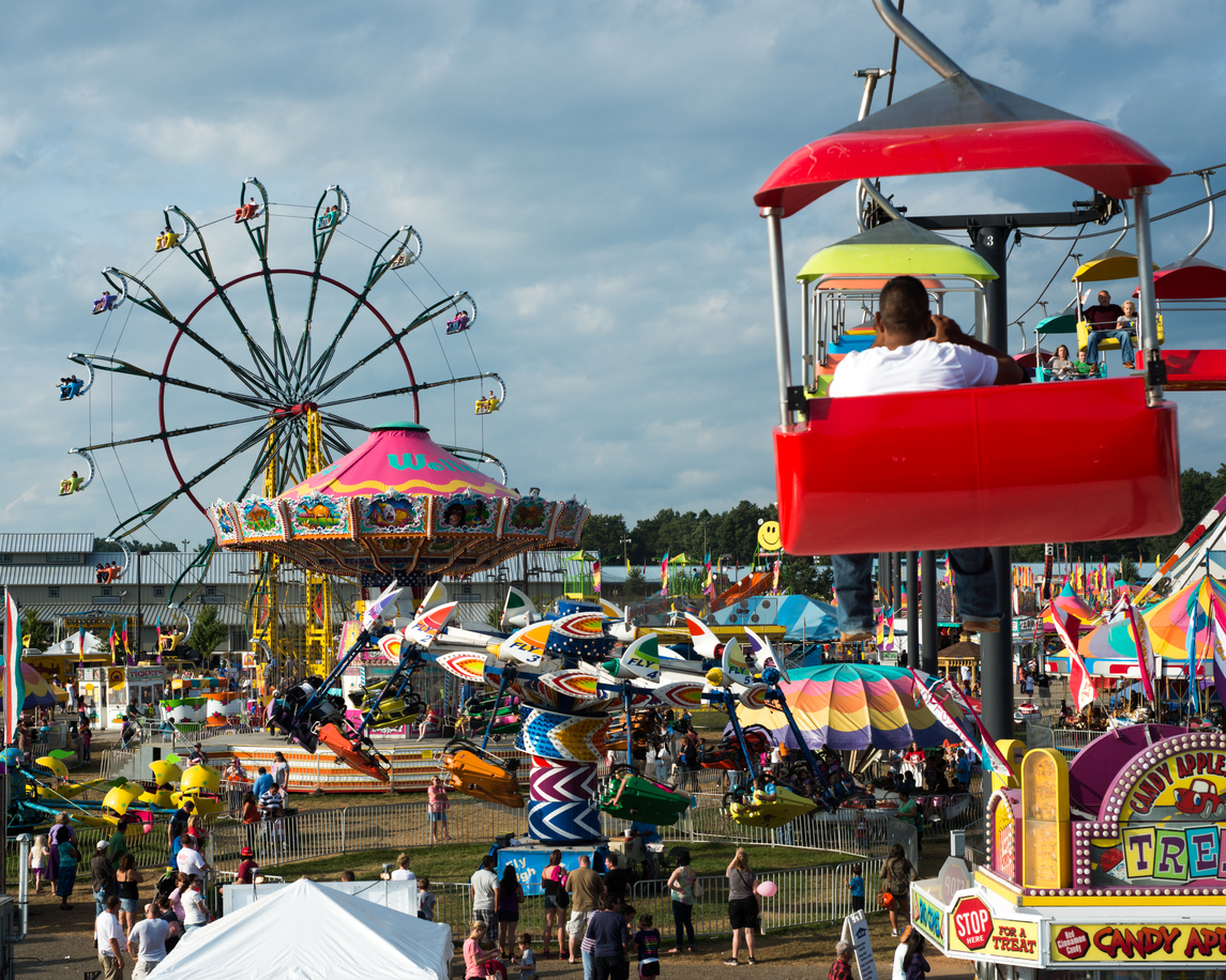 State Fairs and Carnivals in Illinois and Wisconsin for Spring and