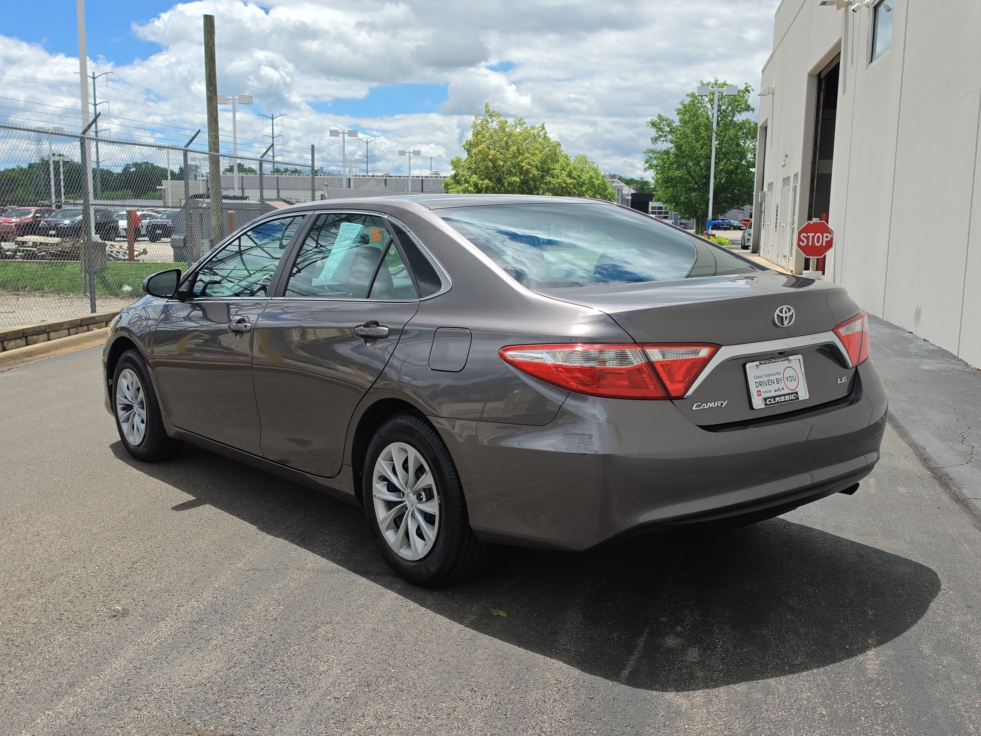 2017 Toyota Camry — interior view