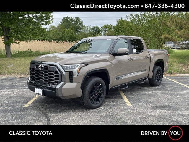2026 Toyota Tundra i-FORCE MAX Tundra Platinum in Mudbath — front three-quarter view